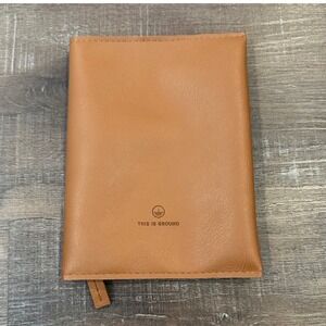 Minimalist American Airlines THIS IS GROUND Leather Tech Pouch Travel Organizer